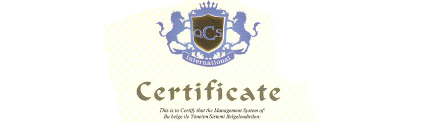 Kalite & Sertifikalar